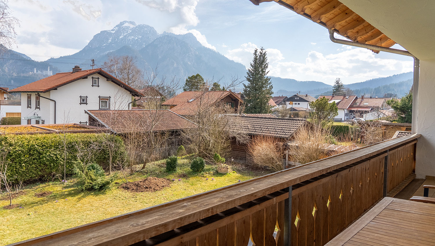 FeWo Alpenrose Aussicht