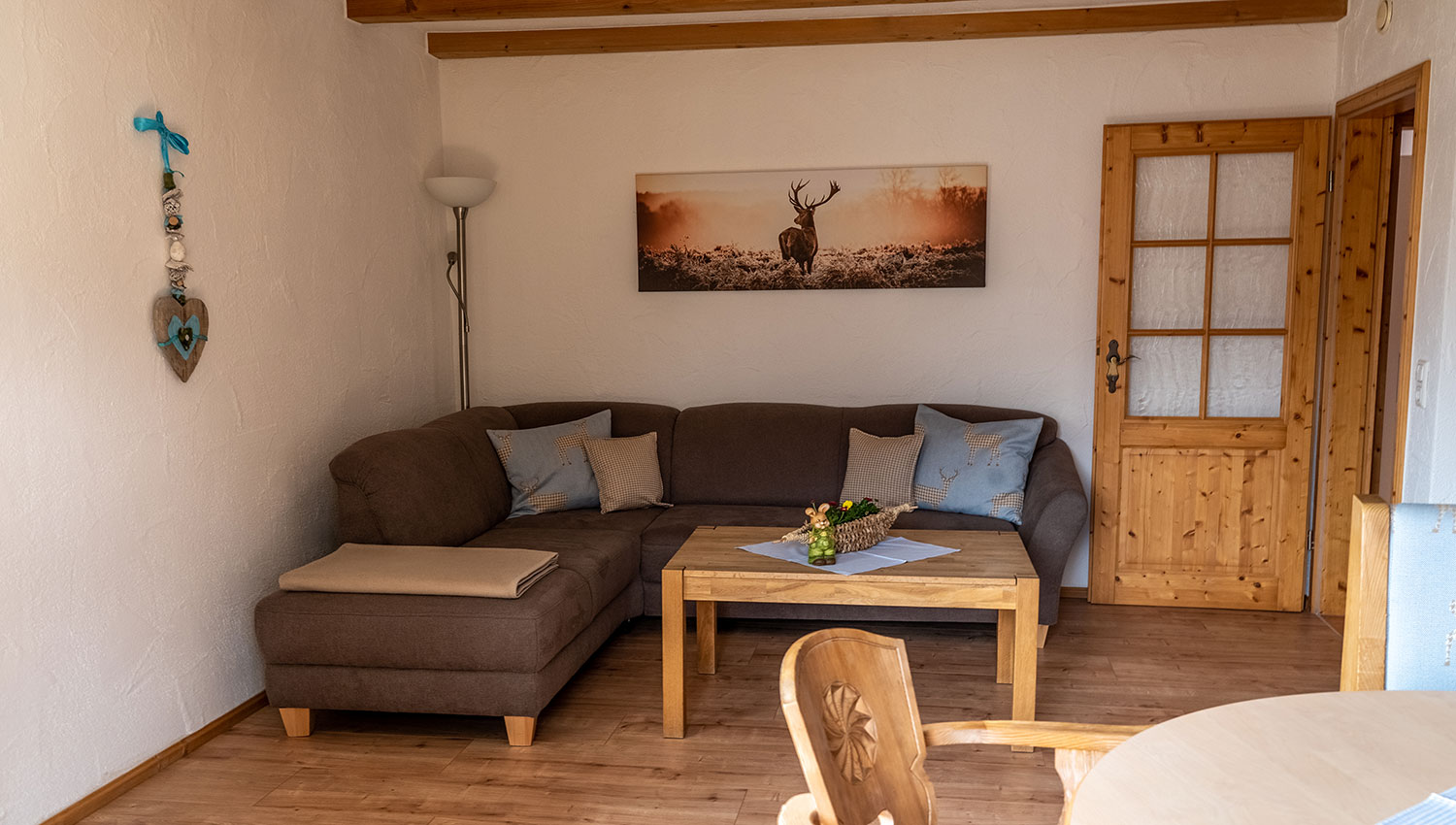 FeWo Alpenrose Wohnzimmer